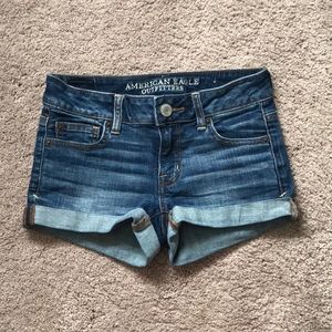 Barely worn jean short-shorts